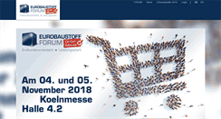 Desktop Screenshot of eurobaustoff-forum.de